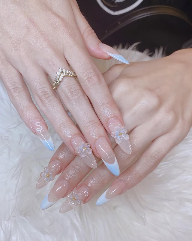  Sunset Galaxy Nail