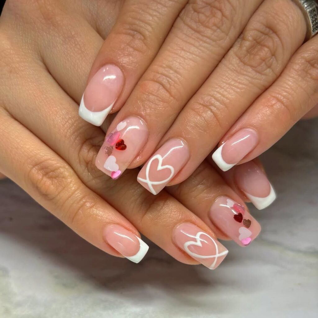 Bright Heart Nails: Bold, Vibrant, and Playful