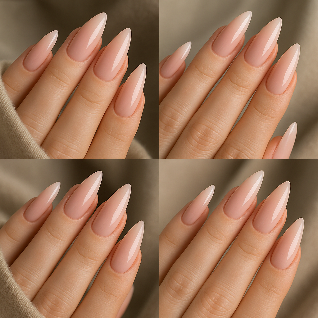 Summer Acrylic Nails Almond
