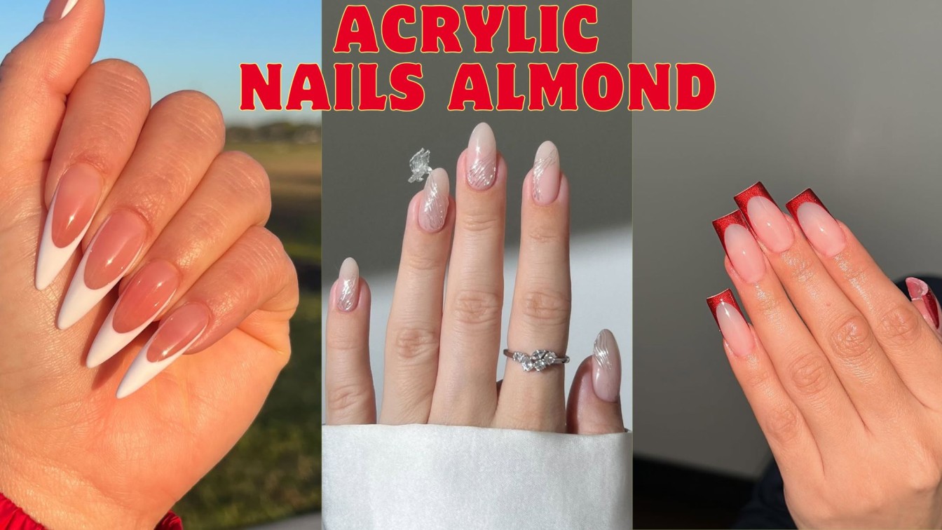 Acrylic Nails Almond