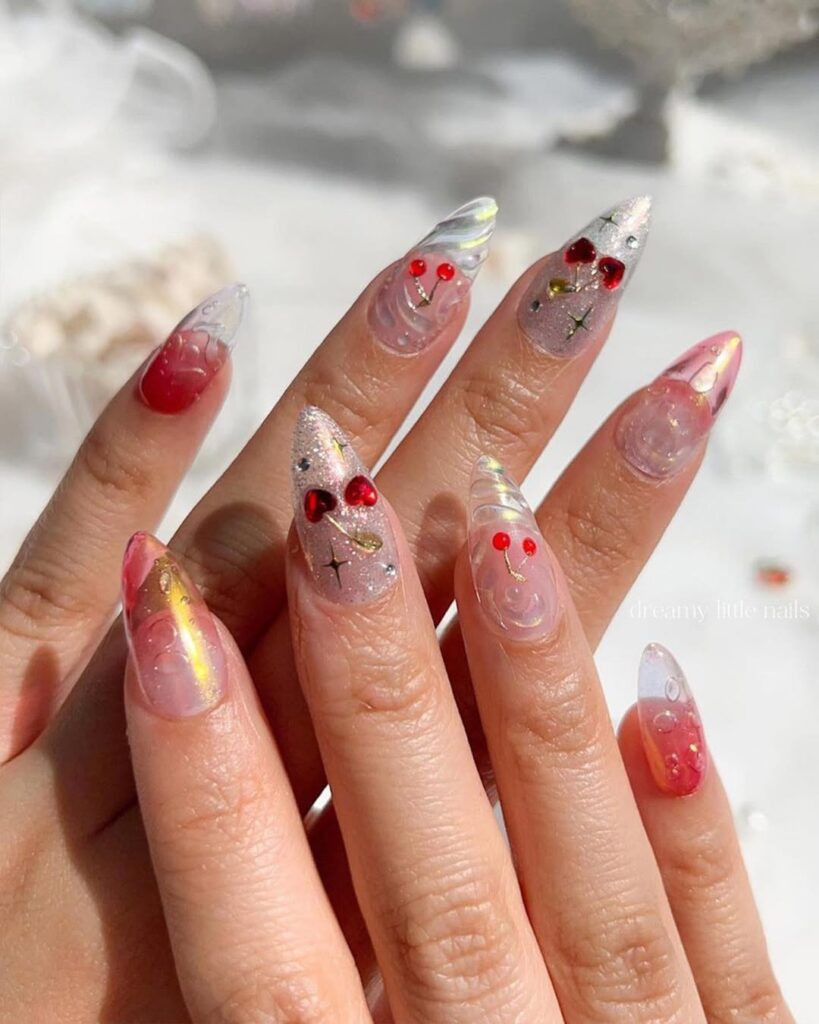 DIY Cherry Nail Art: Step-by-Step Tutorials