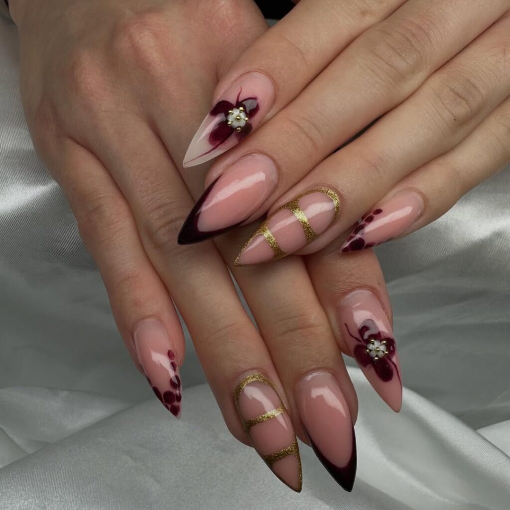 ✨ How Do Rose Gold Nails Look?