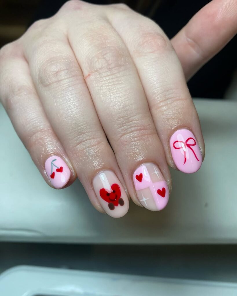 Heart Nail Designs