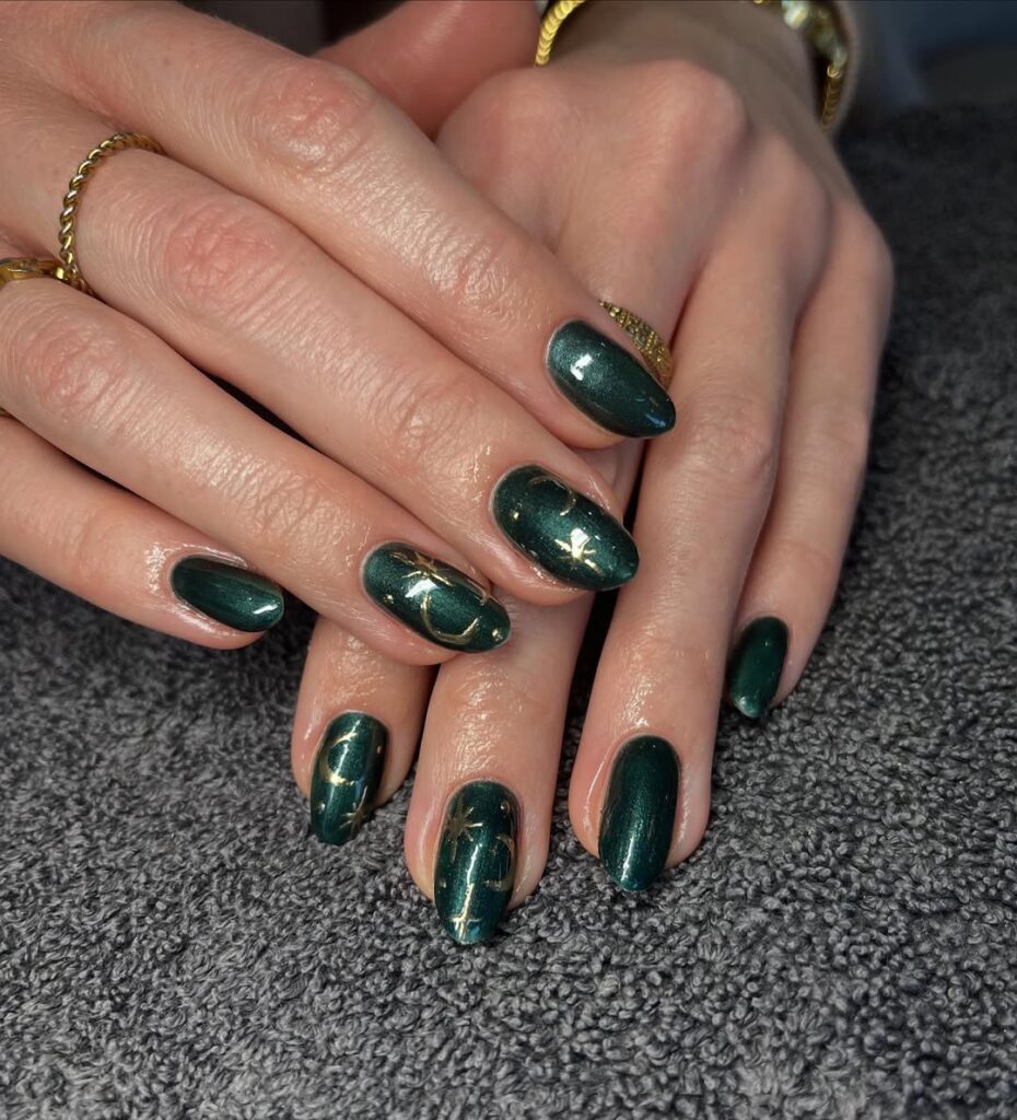 Top Nail Polish Brands for Festive Green Shades