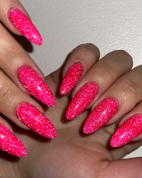 Pink Glitter Nails – Sparkle that Shines