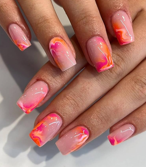 Matte Pink Nails – Modern Simplicity