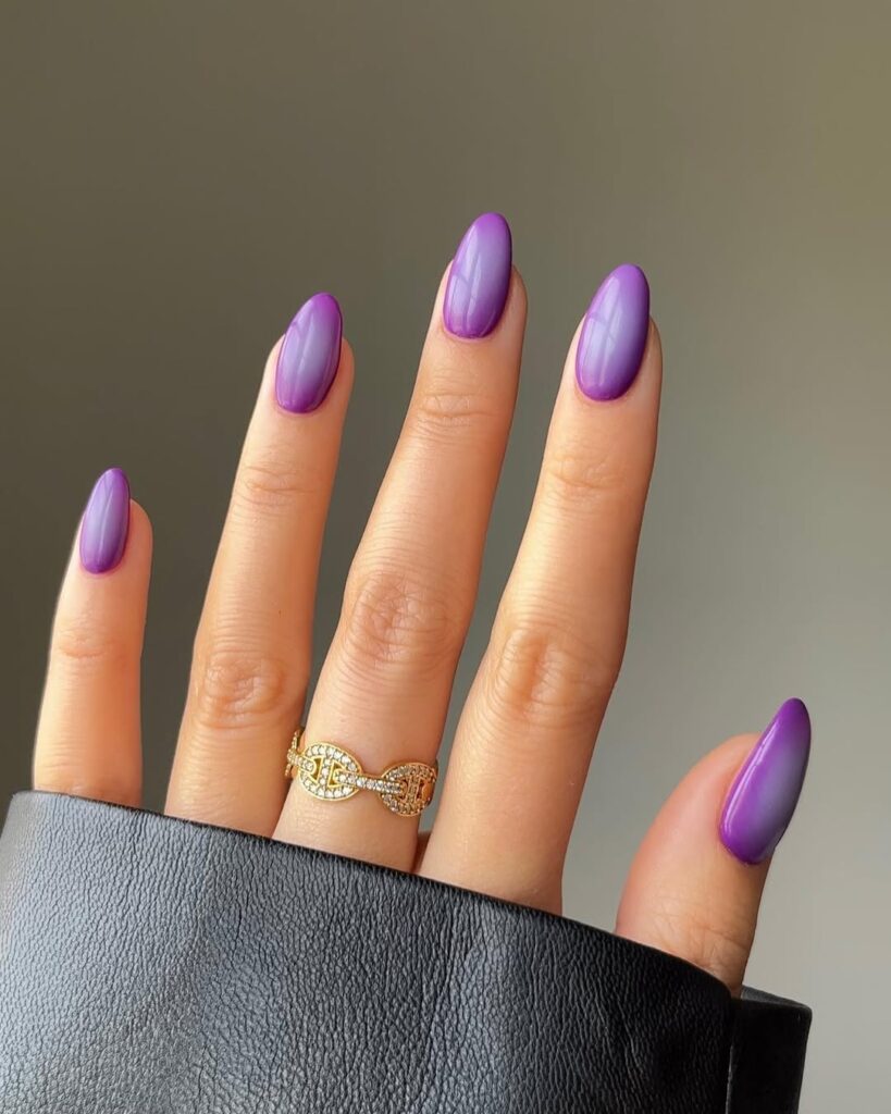 Purple Aura Nail