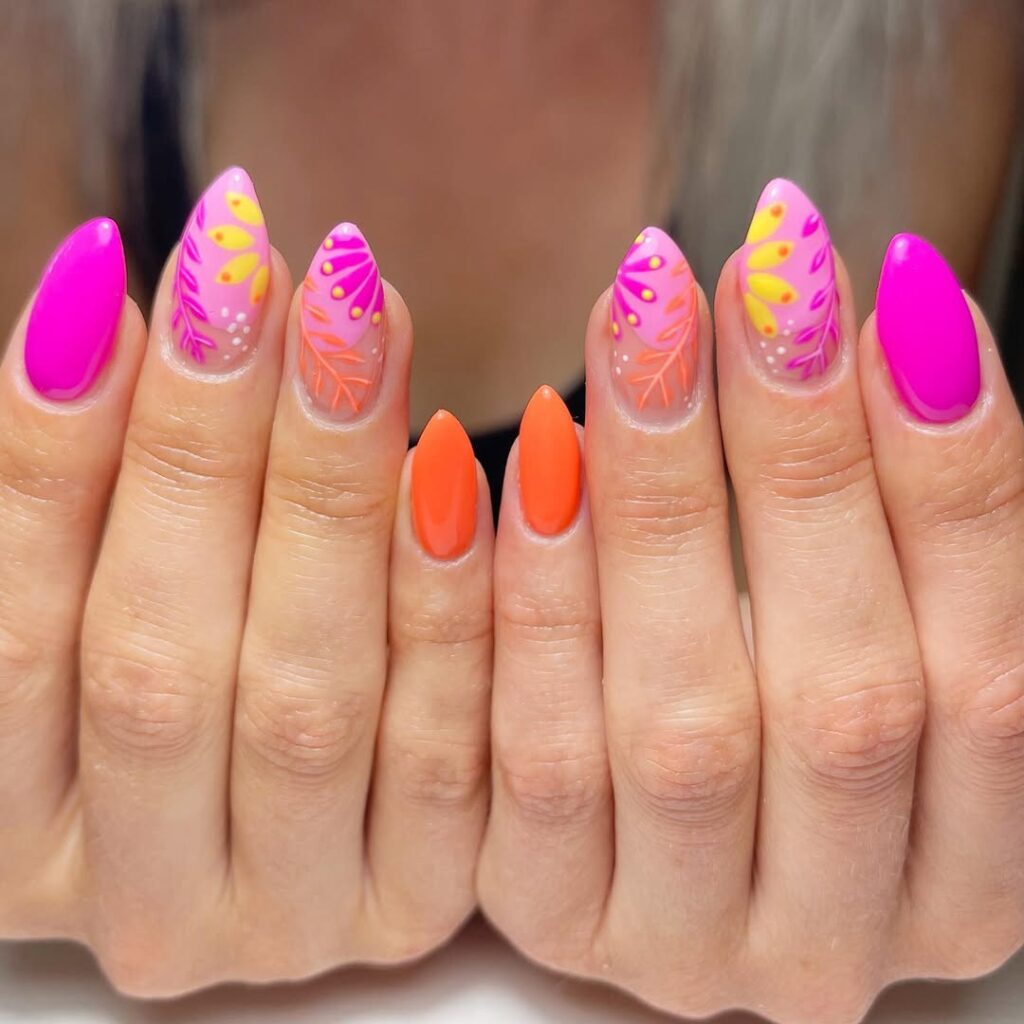 Summer Fun Nail Design