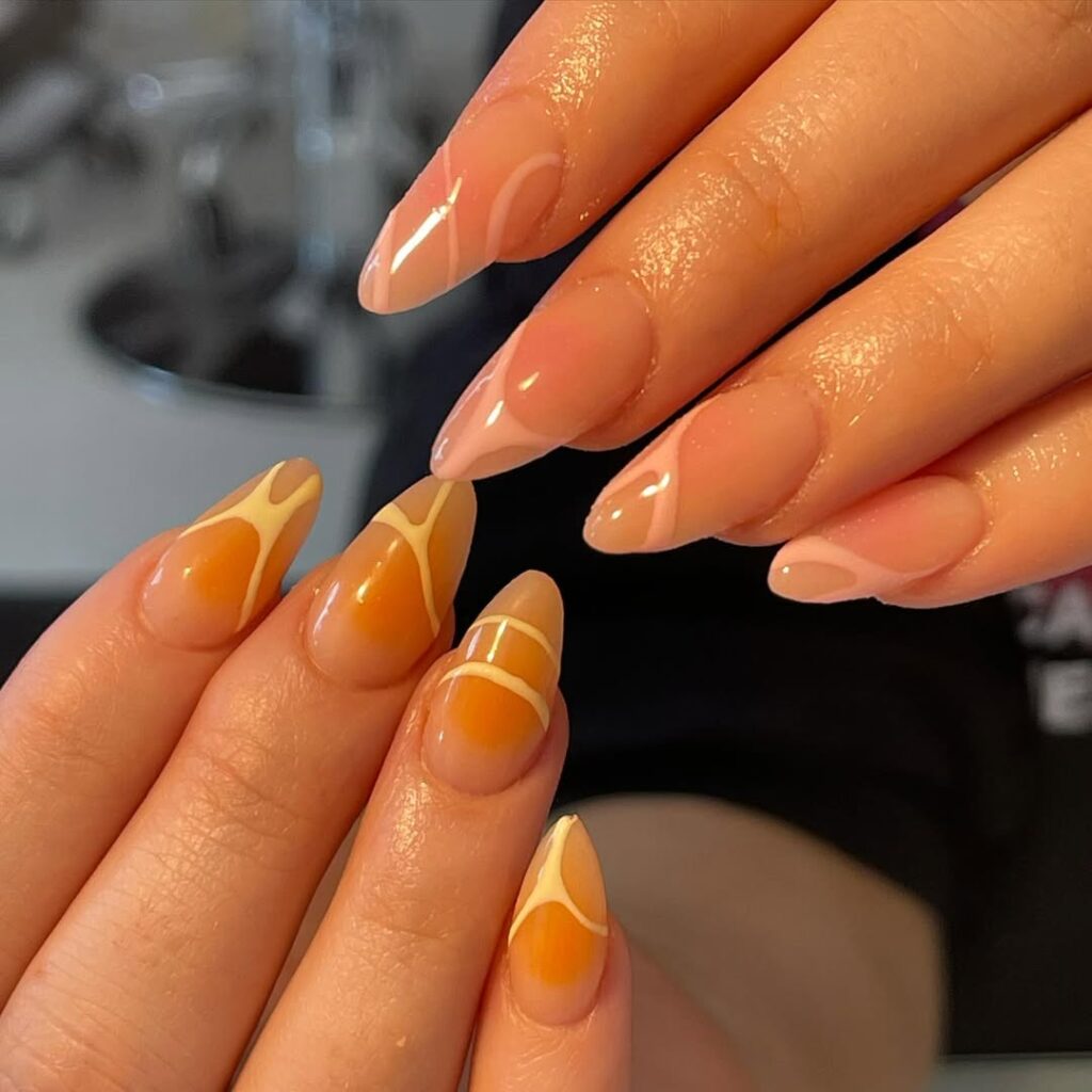 Bright Summer Acrylic Nails
