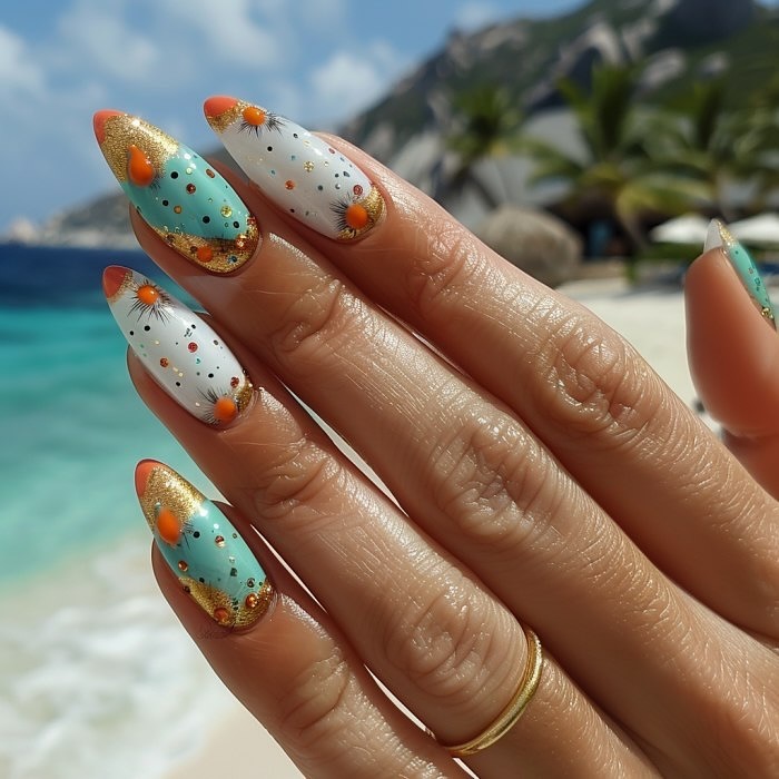 Beach Nail Art is the Summer Essential