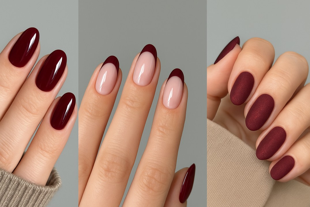 Burgundy Nails Ideas