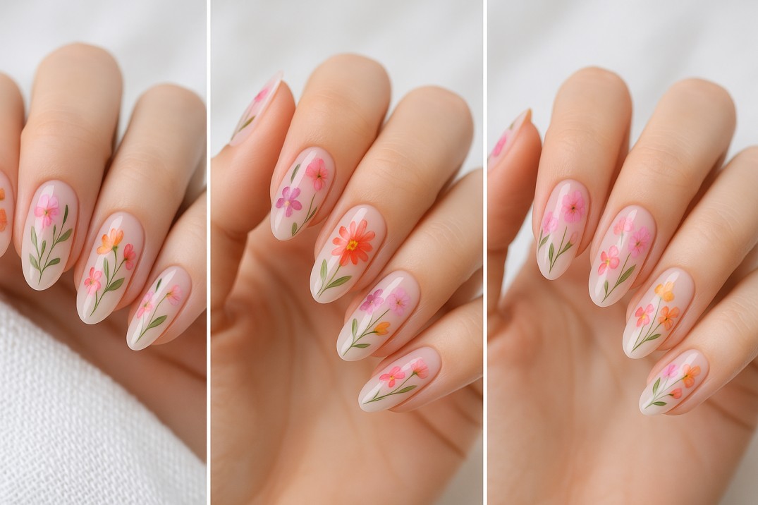 Gorgeous Nails Flower Designs to Bloom in Every Season