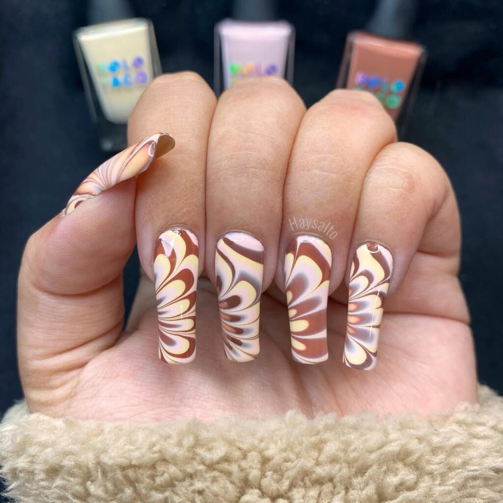 Ice Cream Cone Nails
