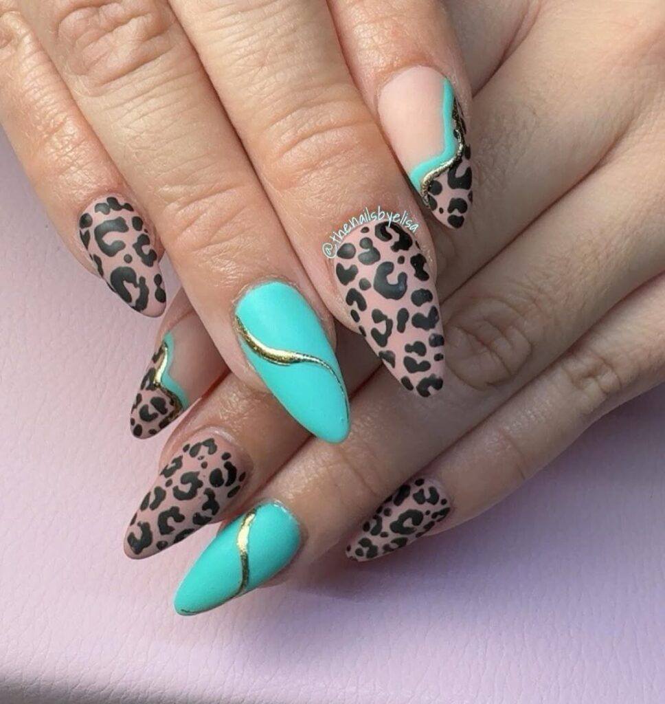 Animal Print Nails