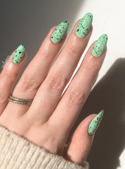 Mint Chocolate Nail Inspo – Nail Seowol
