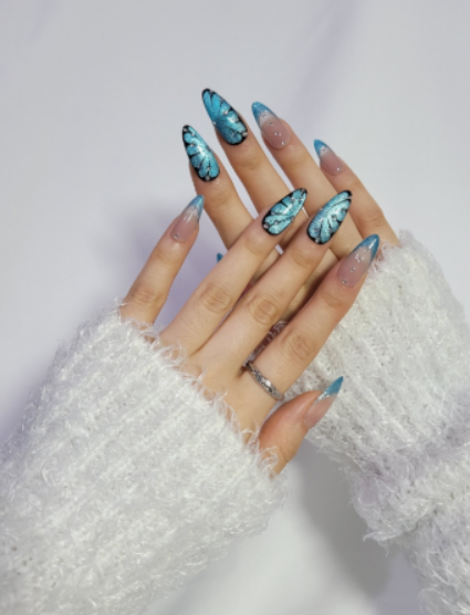 Butterfly Ballerina Nails