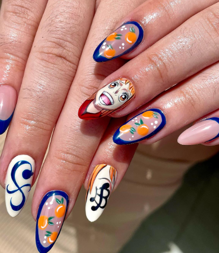 One Piece Pirate Nails
