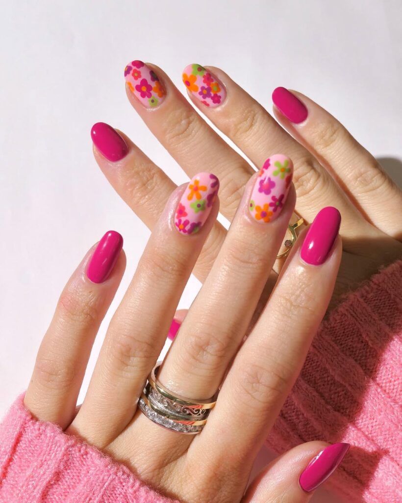 Why Flower Nail Art Is Always in Style