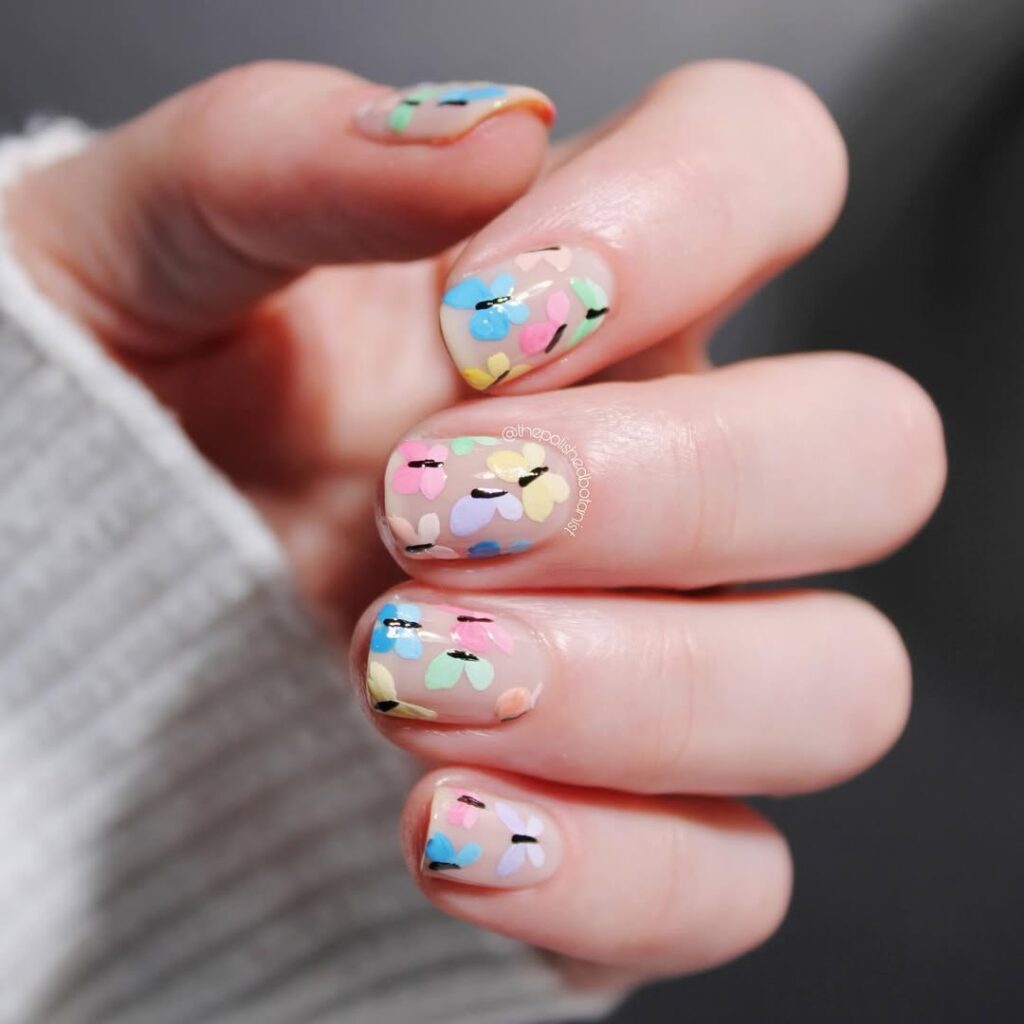 Butterfly Nails