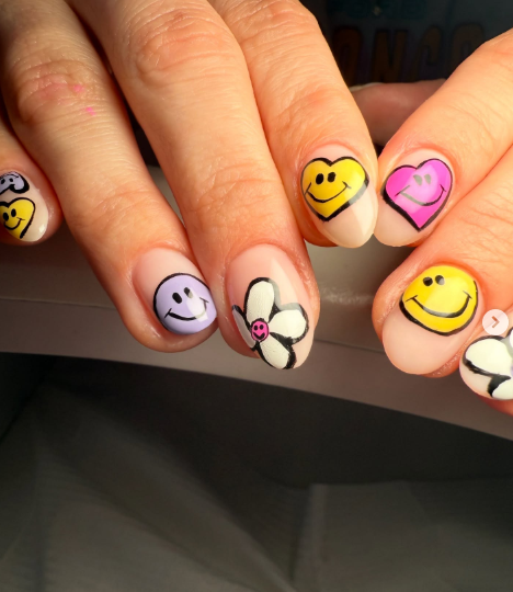 What Are Cartoon Nail Designs?