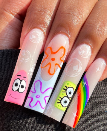 Surprised Patrick Nails