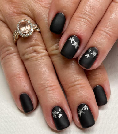 Blackout Matte Nails