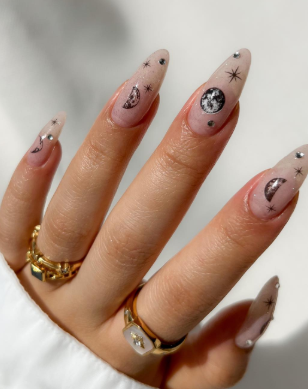 Moon Phase Nails