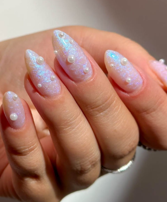 Vampy Plum Nails