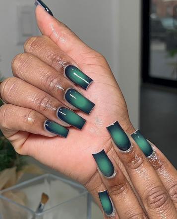 Fire Sign Aura Nails
