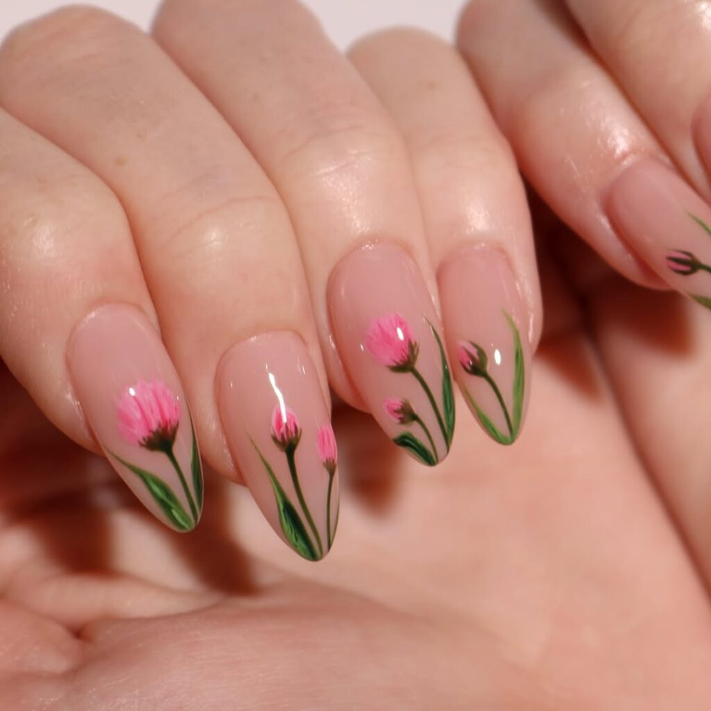 Tulip Nail Designs